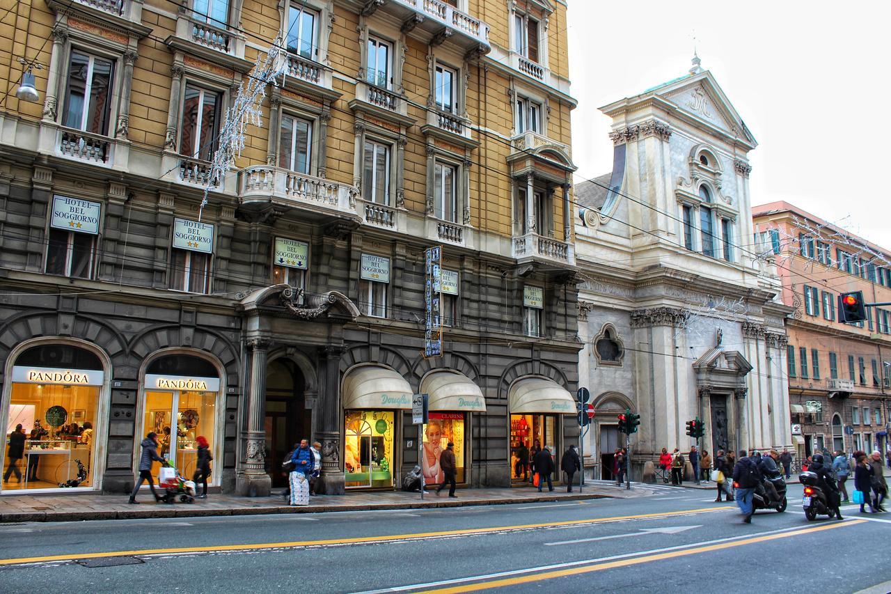 Hotel Bel Soggiorno Генуа Екстериор снимка